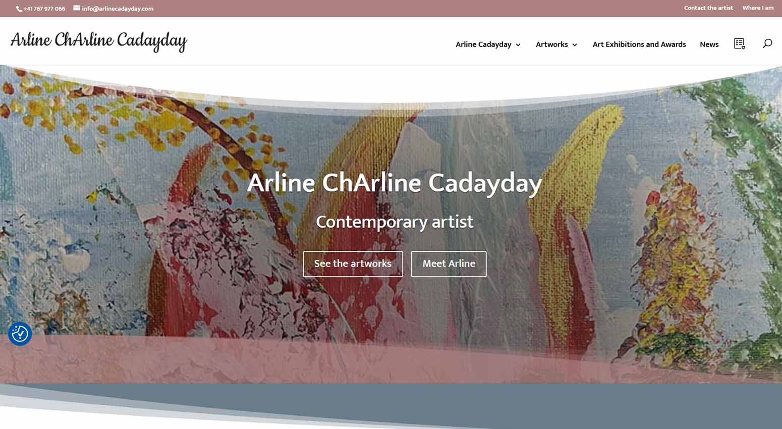 Arline Cadayday - Artista Contemporanea