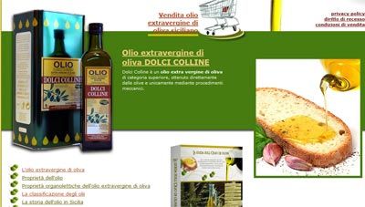 Produzione olio - vendita olio d'oliva